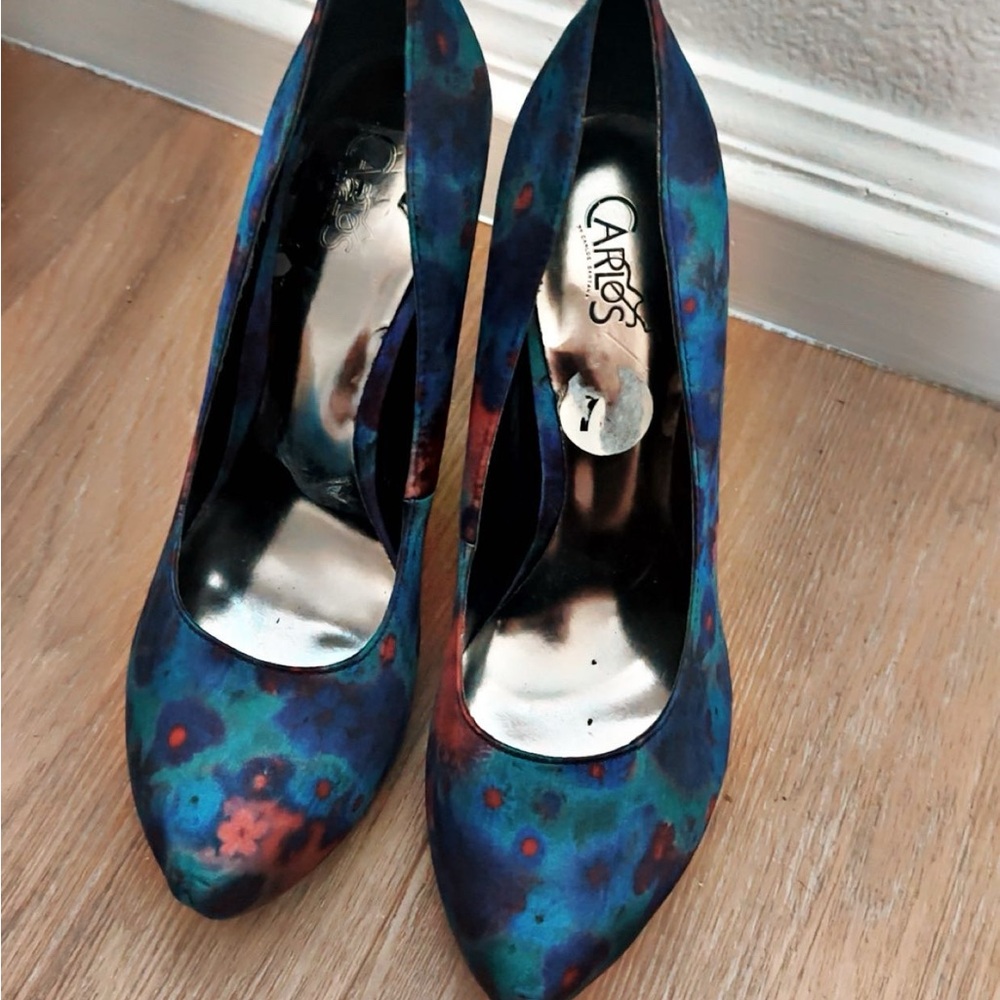 Carlos by Carlos Santana Multicolor Heels